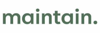 MAINTAIN. logo