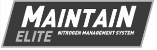 MAINTAIN ELITE NITROGEN MANAGEMENT SYSTEM logo