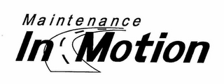 MAINTENANCE IN MOTION logo