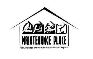 MAINTENANCE PLACE FAST, RELIABLE AND CONVENIENT SERVICE OR REPAIRS logo