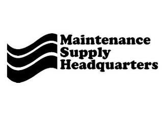 MAINTENANCE SUPPLY HEADQUARTERS logo