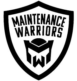MAINTENANCE WARRIORS MW logo
