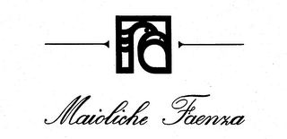 MAIOLICHE FAENZA logo