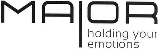 MAIOR HOLDING YOUR EMOTIONS logo