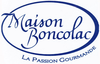MAISON BONCOLAC LA PASSION GOURMANDE logo