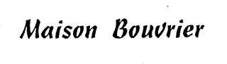 MAISON BOUVRIER logo
