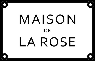 MAISON DE LA ROSE logo