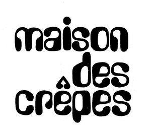 MAISON DES CREPES logo