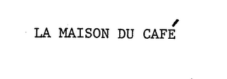 MAISON DU CAFE logo
