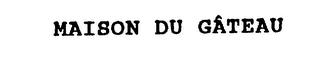 MAISON DU GATEAU logo