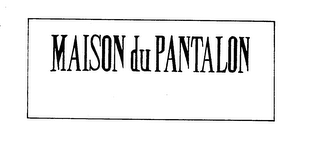 MAISON DU PANTALON logo