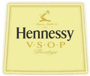 MAISON FONDÉE EN 1765 HENNESSY V · S · O · P PRIVILÈGE logo