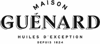 MAISON GUÉNARD HUILES D'EXCEPTION DEPUIS 1824 logo