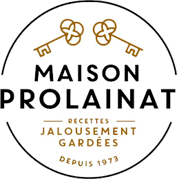 MAISON PROLAINAT RECETTES JALOUSEMENT GARDEES DEPUIS 1973 logo