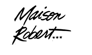MAISON ROBERT logo