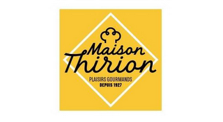 MAISON THIRION PLAISIRS GOURMANDS DEPUIS 1927 logo