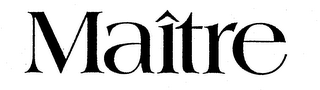 MAITRE logo