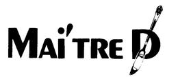 MAI'TRE D logo