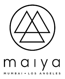 MAIYA MUMBAI LOS ANGELES logo