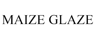 MAIZE GLAZE logo