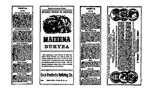 MAIZENA DURYEA CORN PRODUCTS REFINING CO logo