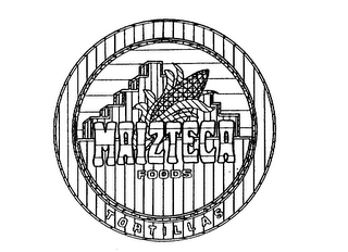 MAIZTECA FOODS TORTILLAS logo