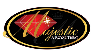 MAJESTIC A ROYAL TREAT logo