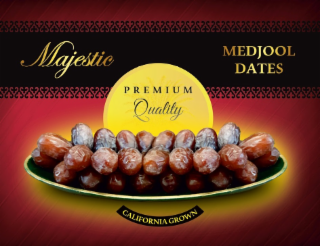 MAJESTIC MEDJOOL DATES PREMIUM QUALITY CALIFORNIA GROWN