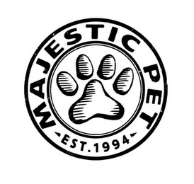 MAJESTIC PET -EST. 1994- logo