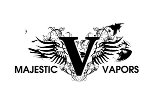MAJESTIC V VAPORS logo