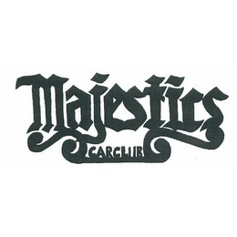 MAJESTICS CAR CLUB logo