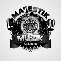 MA'JESTIK MU-ZIK STUDIO logo