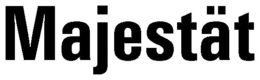 MAJESTÄT logo