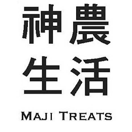 MAJI TREATS logo