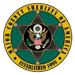 MAJOR COUNTY SHERIFFS OF AMERICA ESTABLISHED 1998 logo