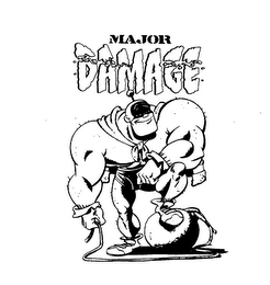 MAJOR DAMAGE logo
