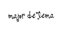 MAJOR DE*LEMA logo