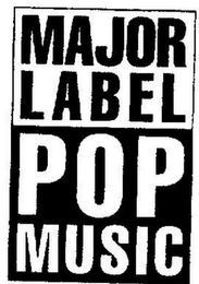 MAJOR LABEL / POP MUSIC logo