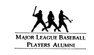 MAJOR LEAGUE BASEBALL PLAYERS ALUMNI logo