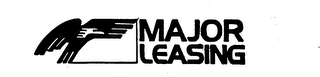 MAJOR LEASING logo