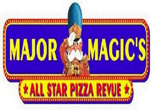 MAJOR MAGIC'S ALL STAR PIZZA REVUE logo