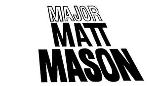 MAJOR MATT MASON logo