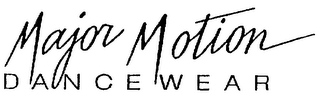 MAJOR MOTION DANCEWEAR logo