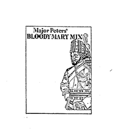 MAJOR PETERS' BLOODY MARY MIX logo