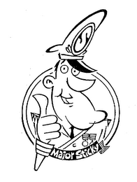 MAJOR STICKY logo