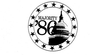 MAJORITY '86 logo