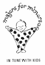MAJORS FOR MINORS IN TUNE WITH KIDS logo