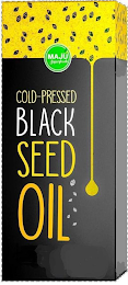 MAJU SUPERFOODS COLD-PRESSED BLACK SEED OIL logo