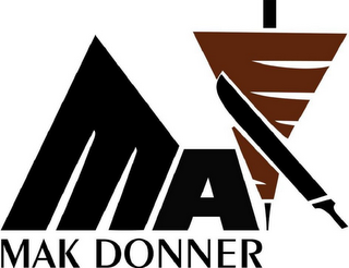 MAK MAK DONNER logo