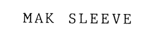 MAK SLEEVE logo